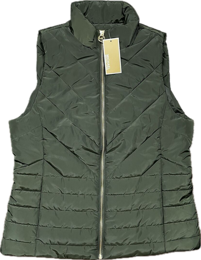 Michael kors women's puffer vest on sale