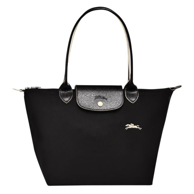 Longchamp Le Pliage Club L Shoulder Bag in black Bend The Trend By Marwa