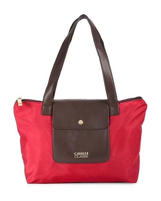 Cavalli Class by Roberto Cavalli
Women's Red Colorblock Tote