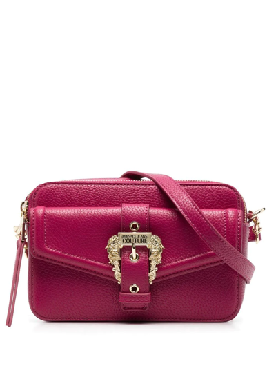 Versace Jeans Couture Buckle-fastening Satchel Bag In Rosa