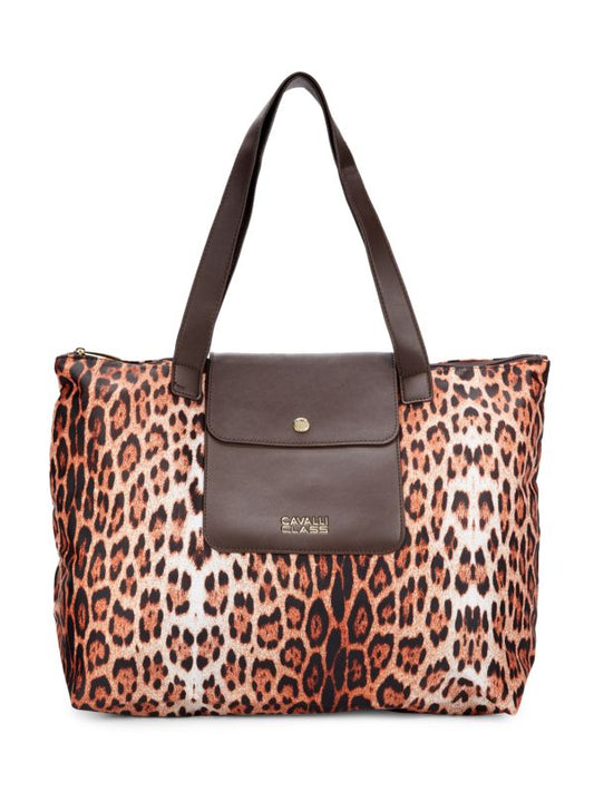 CAVALLI CLASS BY ROBERTO
Large Leopard Print Tote