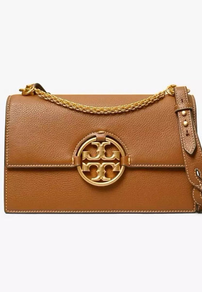 TORY BURCH MILLER BRAIDED SHOULDER BAG