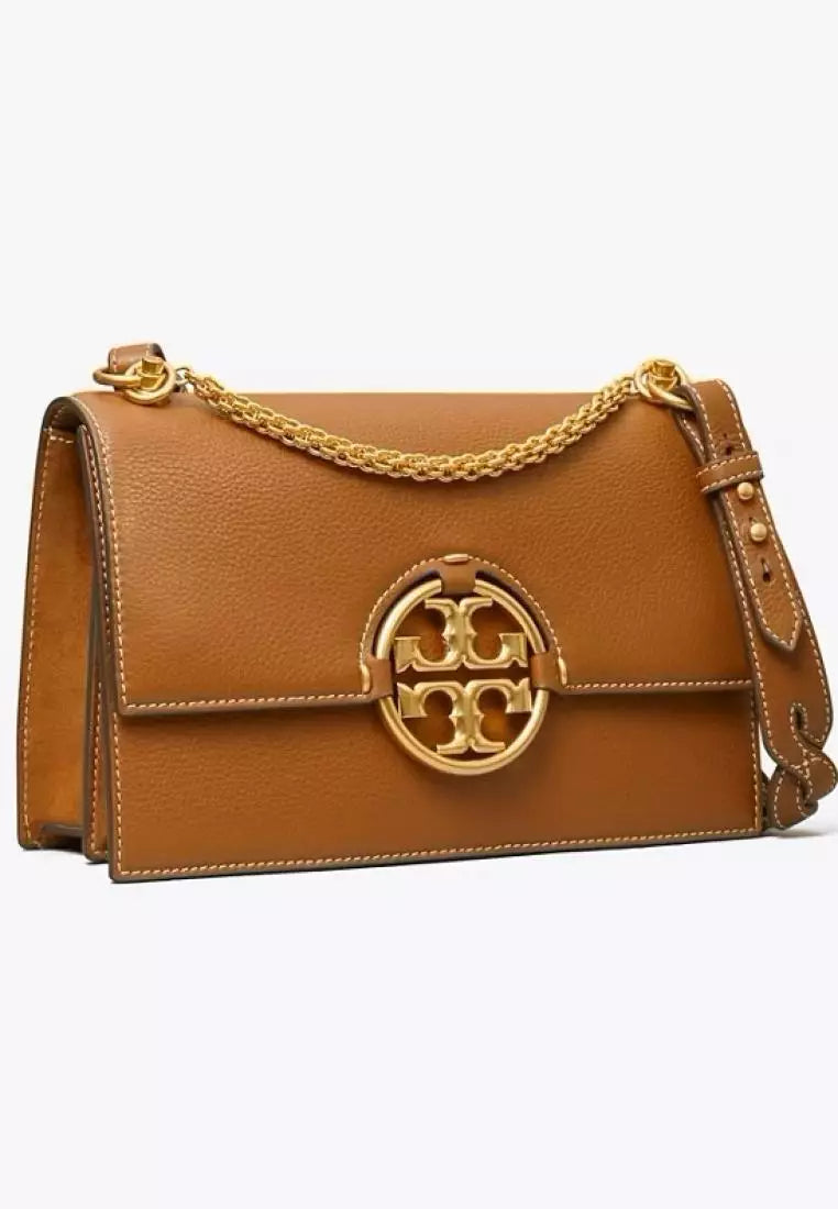 TORY BURCH MILLER BRAIDED SHOULDER BAG