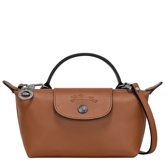 Xtra mini pouch longchamp leather handbag