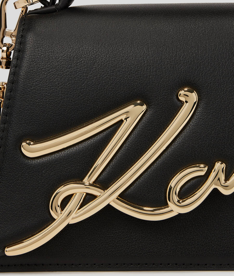 K/SIGNATURE SMALL CROSSBODY BAG KARL LAGERFELD