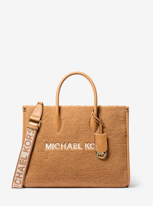 MICHAEL KORS MIRELLA Sherpa Tote Medium