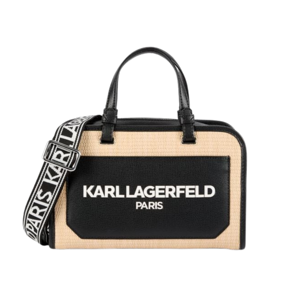 KARL LAGERFELD PARIS Logo Top Handle Bag