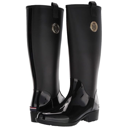 Tommy Hilfiger Women's Karissa Pull On Rain Boots 9M