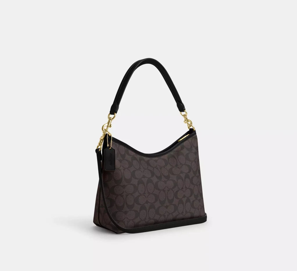 Coach Laurel Shoulder Bag In Signature Canvas