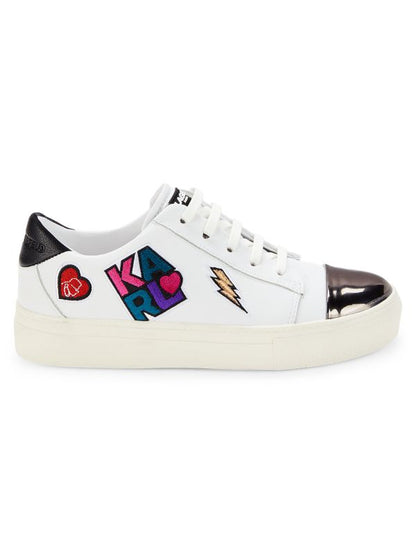 KARL LAGERFELD PARIS
Carlina Patch Logo Sneakers 10 M