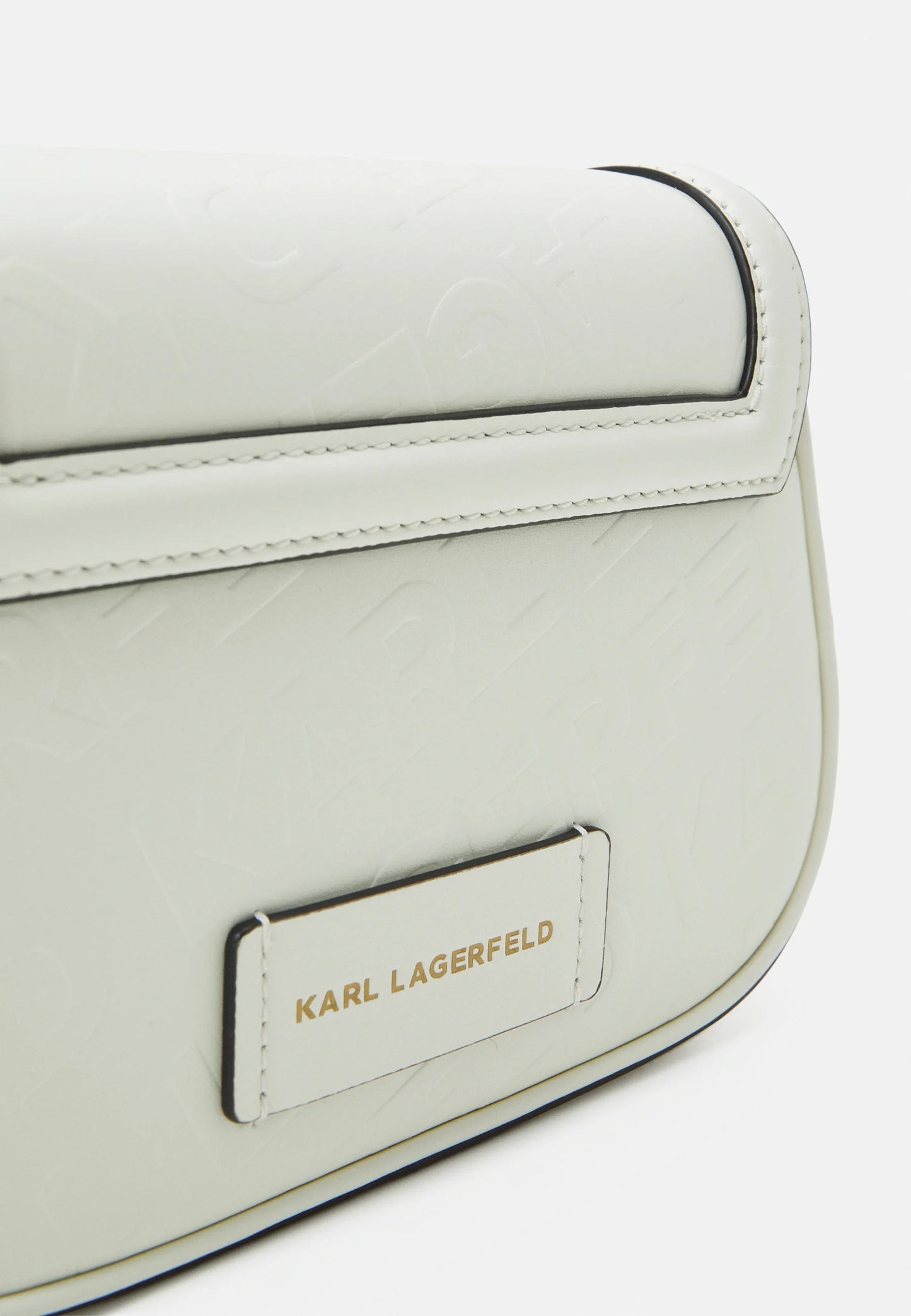 KARL LAGERFELD PARIS LETTERS EMBOSSED CROSSBODY