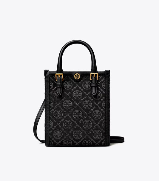 Tory Burch mini T monogram tote