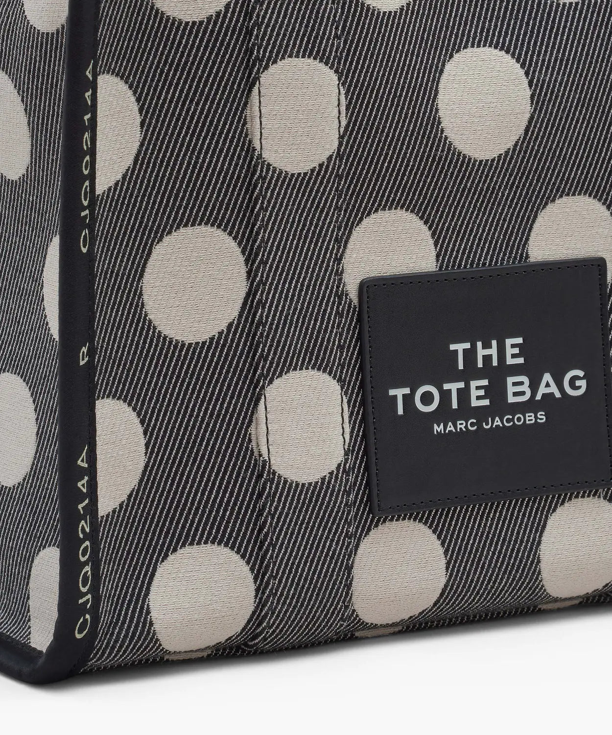 Bags Tote Bags | Marc Jacobs The Spots Jacquard Small Tote Black/ivory