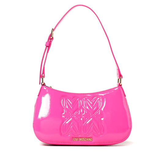 Women's Fuchsia Shoulder Bag Love Moschino