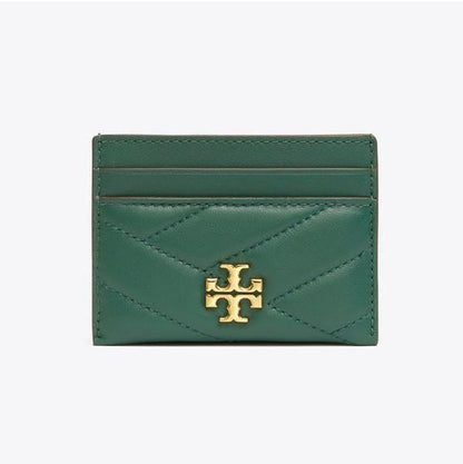 KIRA CHEVRON CARD CASE Tory Burch