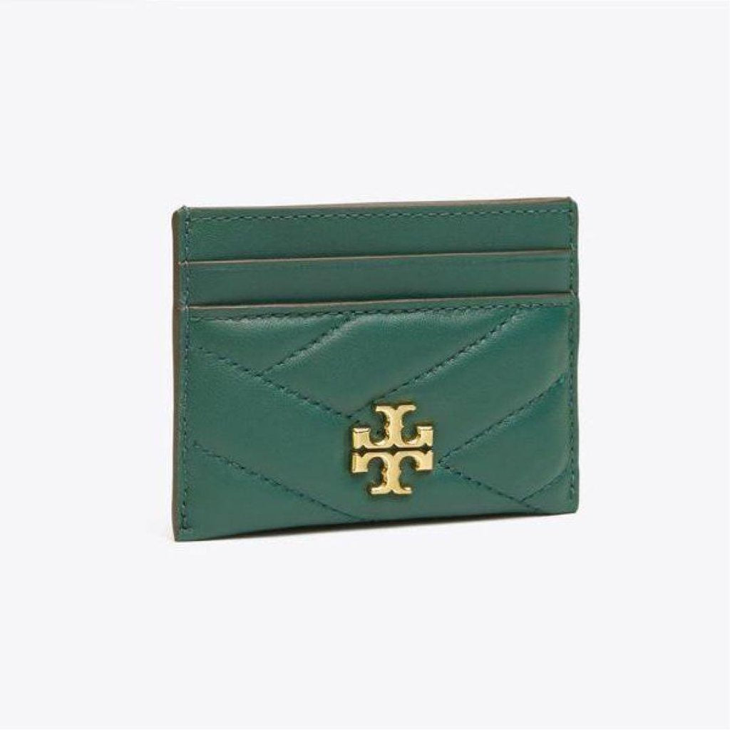 KIRA CHEVRON CARD CASE Tory Burch