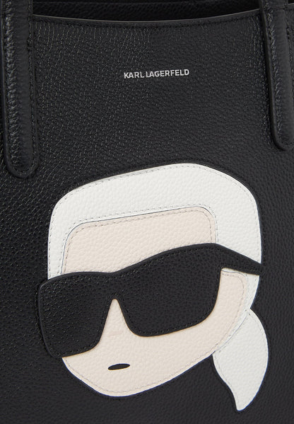 KARL LAGERFELD
IKON GRAINY - Tote bag - black