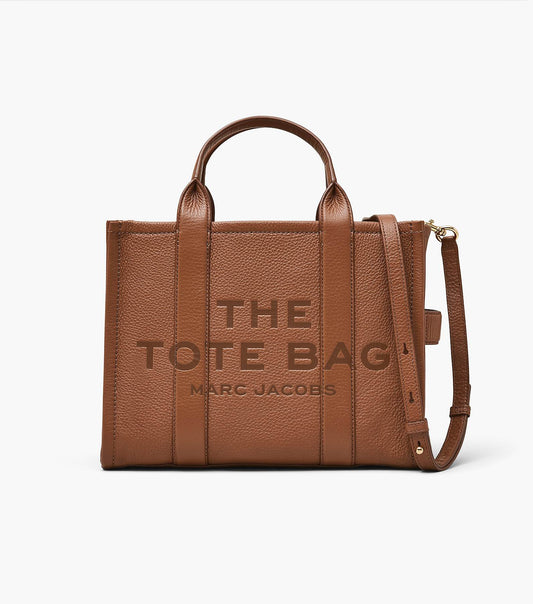 The leather medium tote bag Marc Jacobs