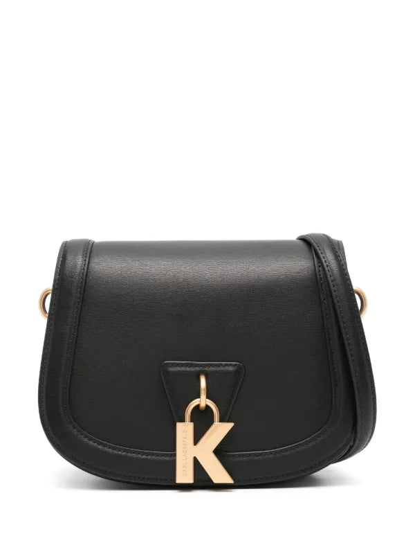 Karl Lagerfeld logo-charm crossbody bag