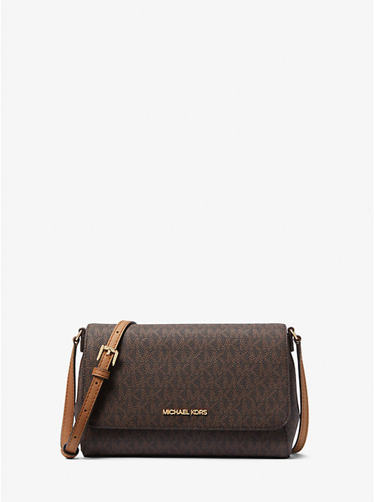 Micheal kors Medium Logo Convertible Crossbody Bag brown