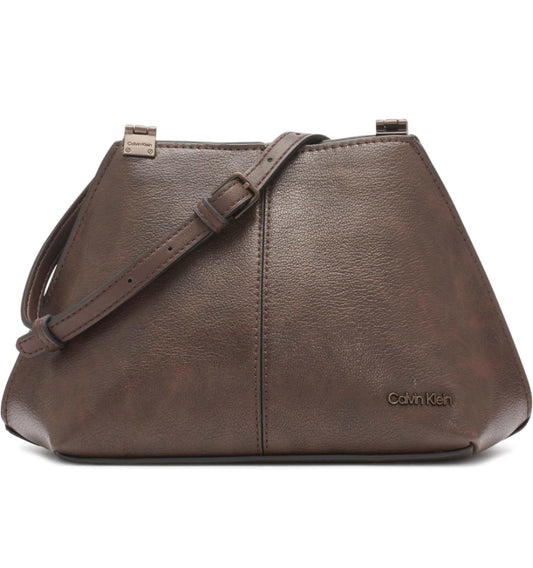 Calvin Klein Women's Granite Crossbody Bag brown