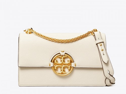 TORY BURCH MILLER BRAIDED SHOULDER BAG