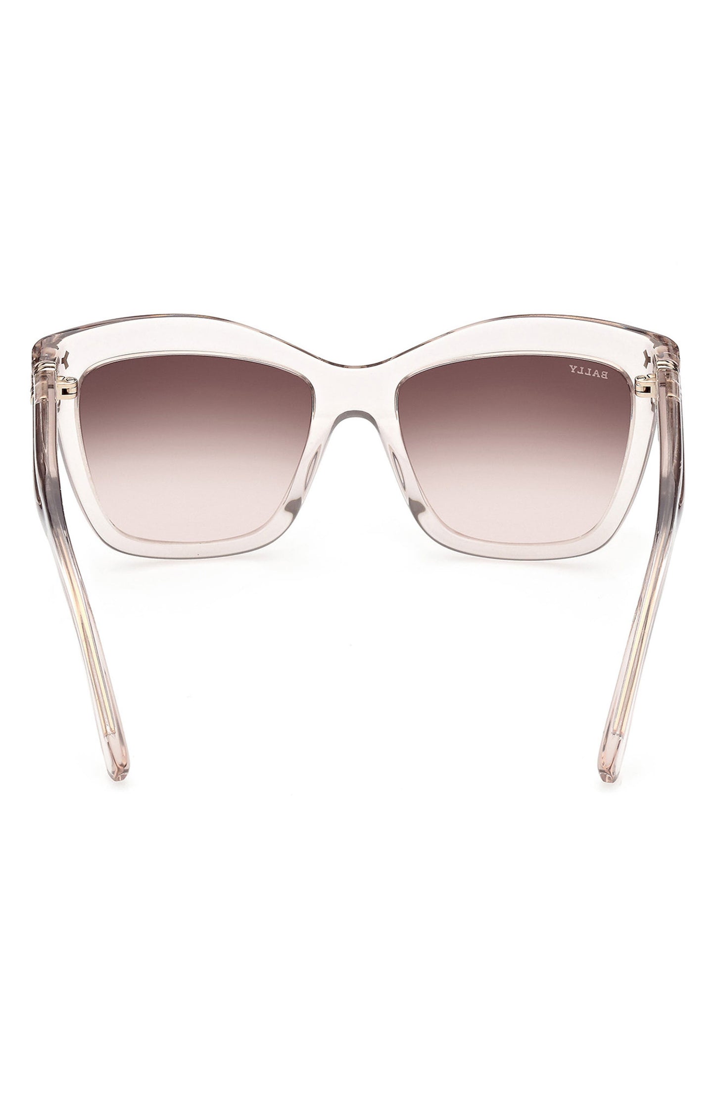 Bally 56mm Gradient Cat Eye Sunglasses in Shiny Beige /Gradient Brown