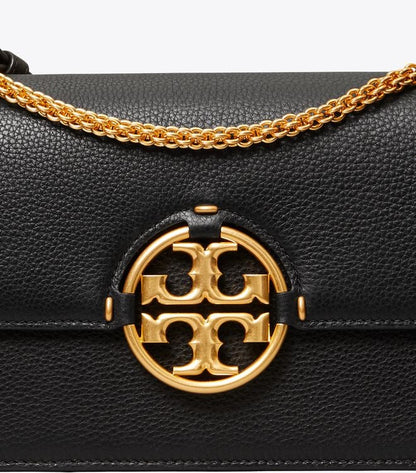 TORY BURCH MILLER BRAIDED SHOULDER BAG