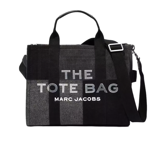 Marc Jacobs The Denim Medium Tote Bag black