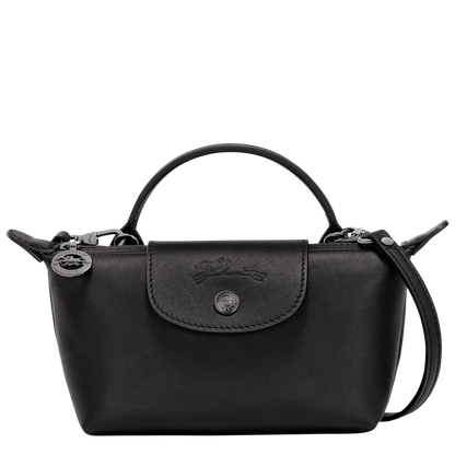 Xtra mini pouch longchamp leather handbag