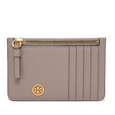 Tory Burch Robinson Slim black card holder