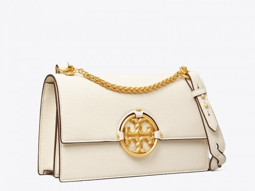 TORY BURCH MILLER BRAIDED SHOULDER BAG