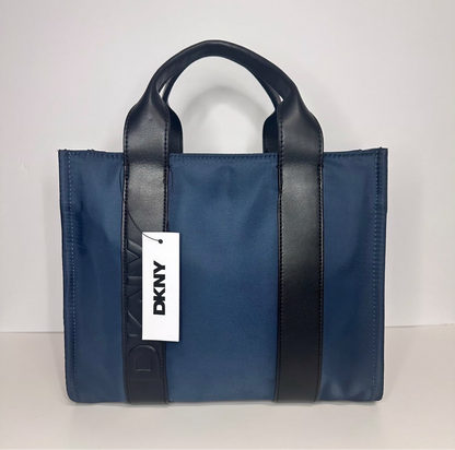 HADLEE MEDIUM TOTE BAG DKNY BLUE NYLON