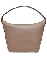 DKNY LENA TOP HANDLE HOBO BAG CEMENT