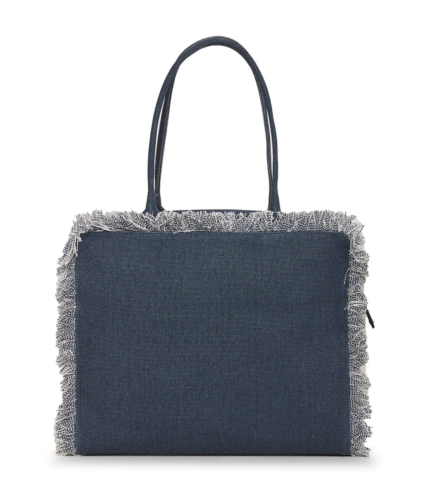 KARL LAGERFELD PARIS Margot Faux Pearl Denim Tote