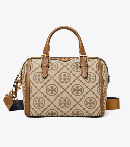 Tory Burch T Monogram barrel bag