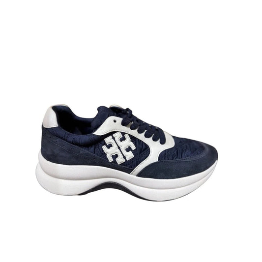 Tory Burch Kick Trainer Sneakers Navy 9M