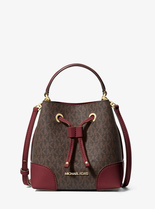 Michael Kors Mercer Small Logo Bucket Bag