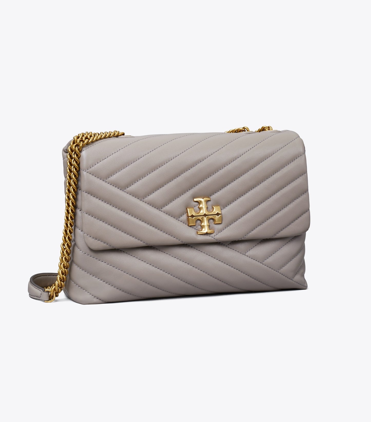 KIRA CHEVRON CONVERTIBLE SHOULDER BAG TORY BURCH