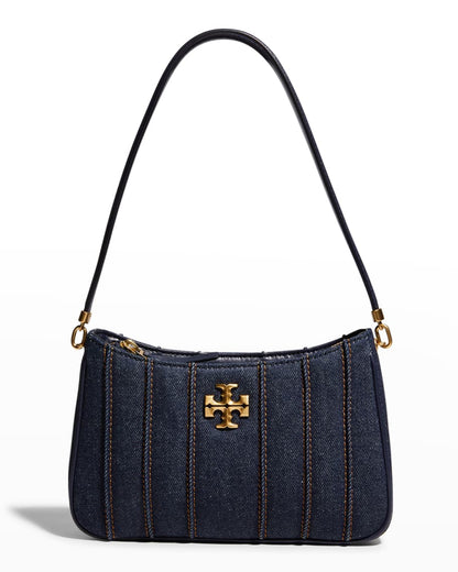 Tory Burch Kira Mini Denim Shoulder Bag