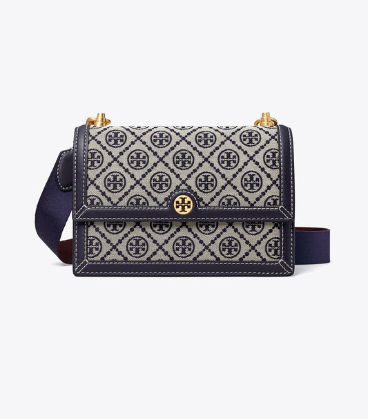 Tory Burch T Monogram Small Jacquard Shoulder Bag